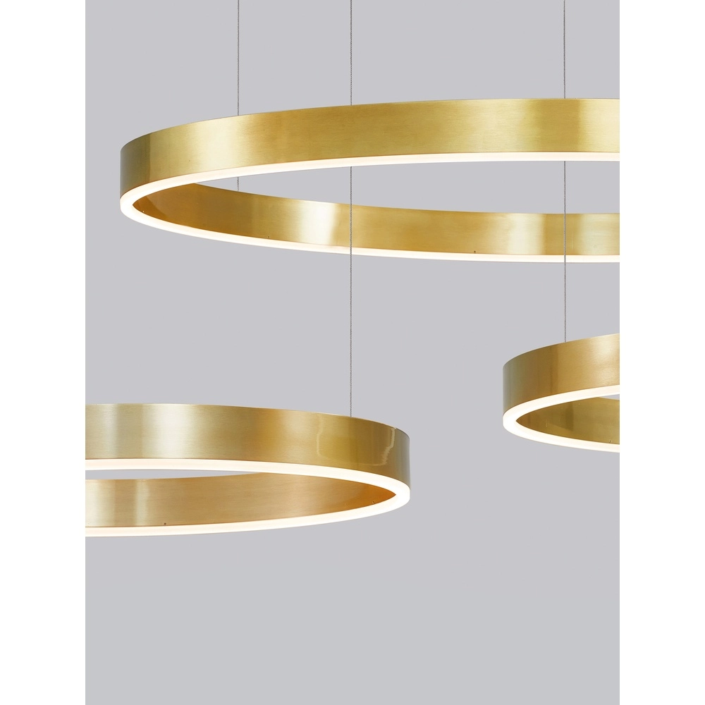 Pendelleuchte Motif gold Ø 100cm 2700-6500K Lyora 5212017443595