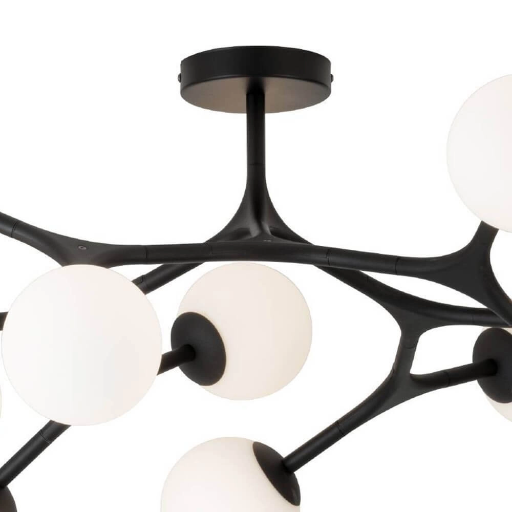 Designer-Deckenleuchte Maragall 12-Licht-Schwarz Stars of Light 9002759395292