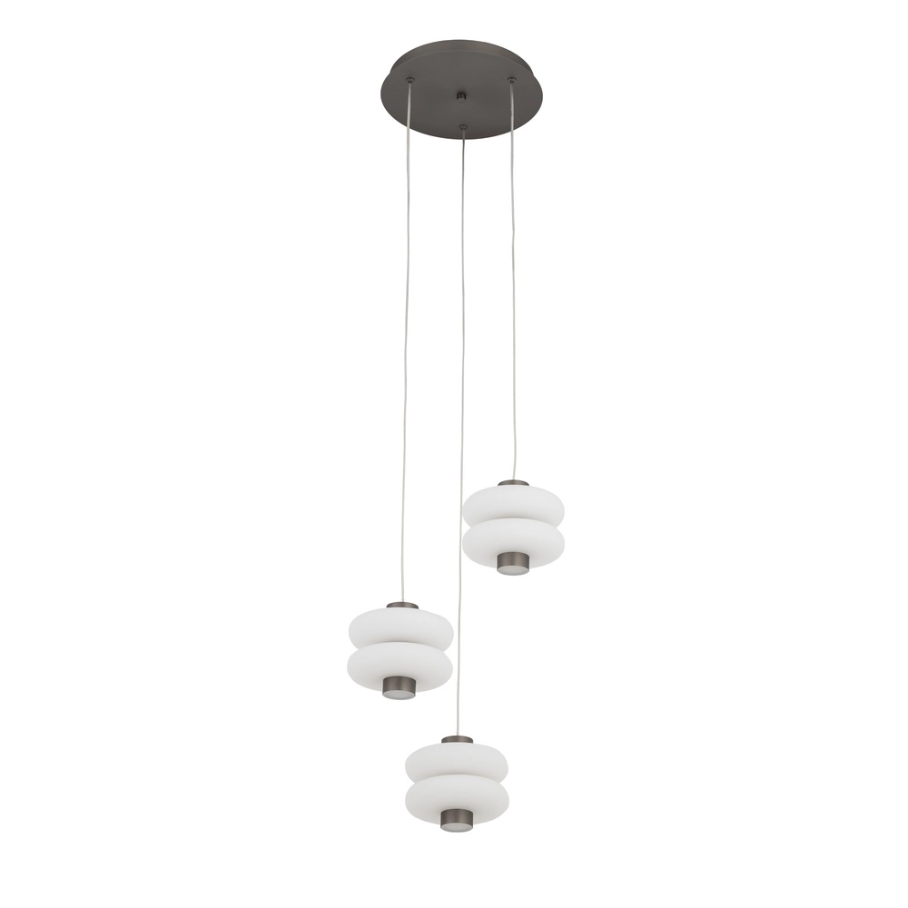 Design-Pendellampe Lunari Led 3-hellgrau Lyora 5903139119825