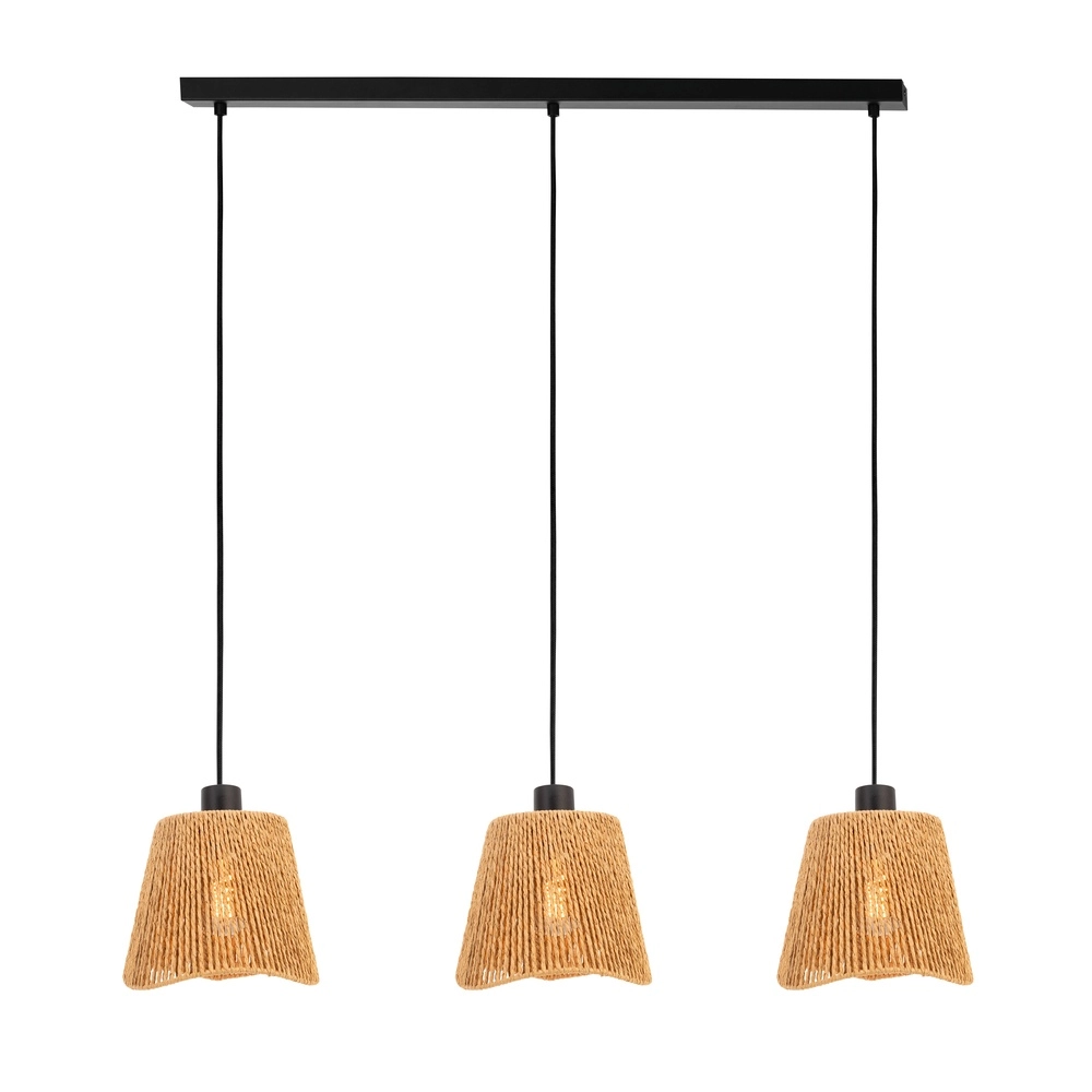 Seilpendellicht Lavister 3-Lichter - Ø 21 cm