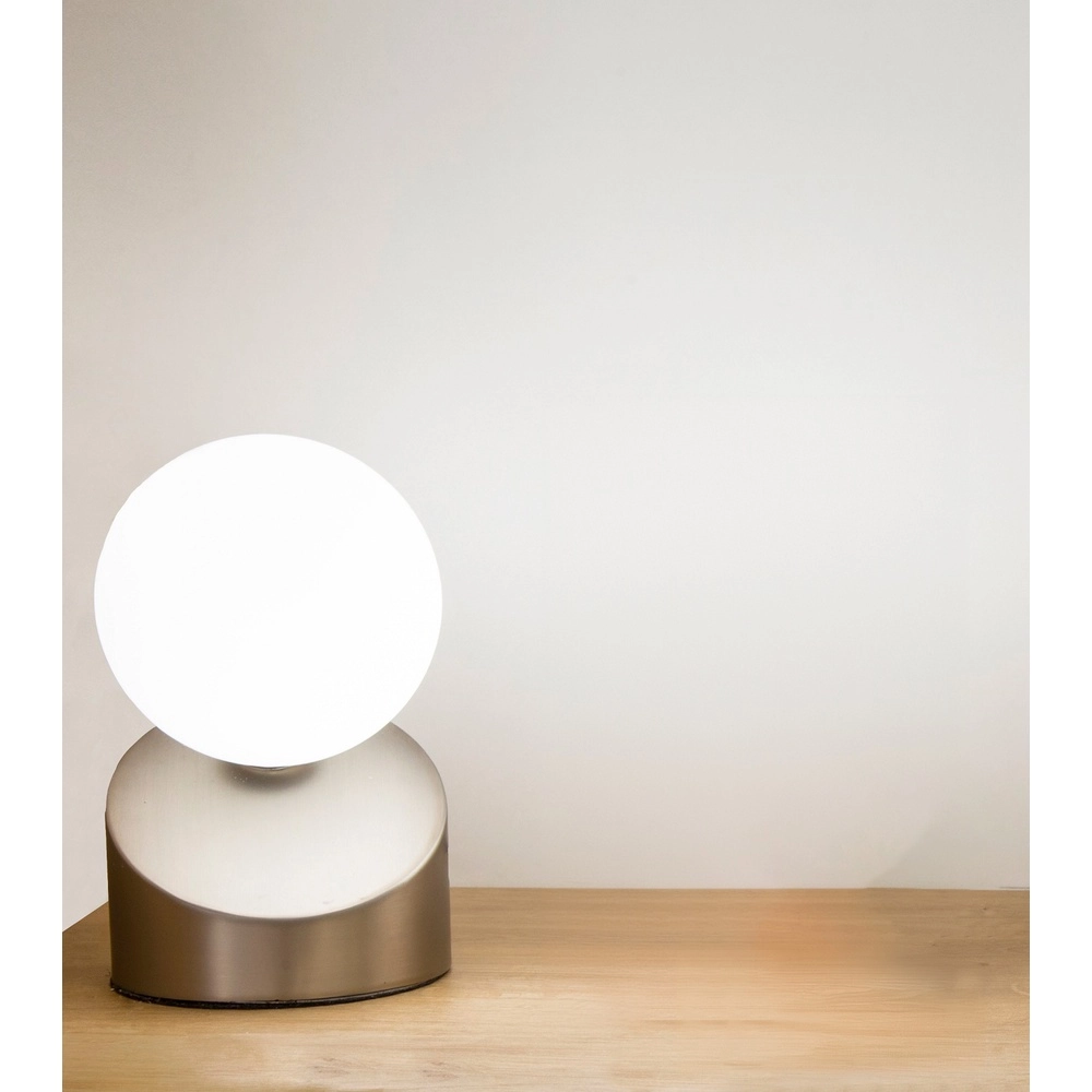 Tischlampe Alisa Nickel Globo 4048194043706