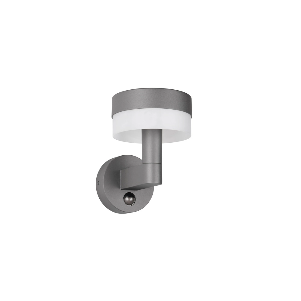 Design-Wandleuchte Mackenzie anthrazit mit Sensor Trio 4017807648539