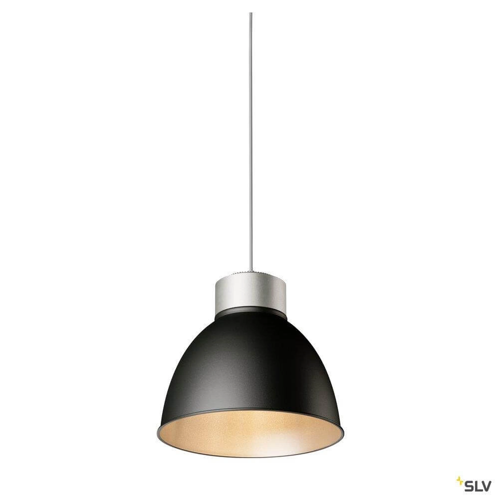 Pendelleuchte Para Dome grau Ø 12,7cm SLV 4024163252942