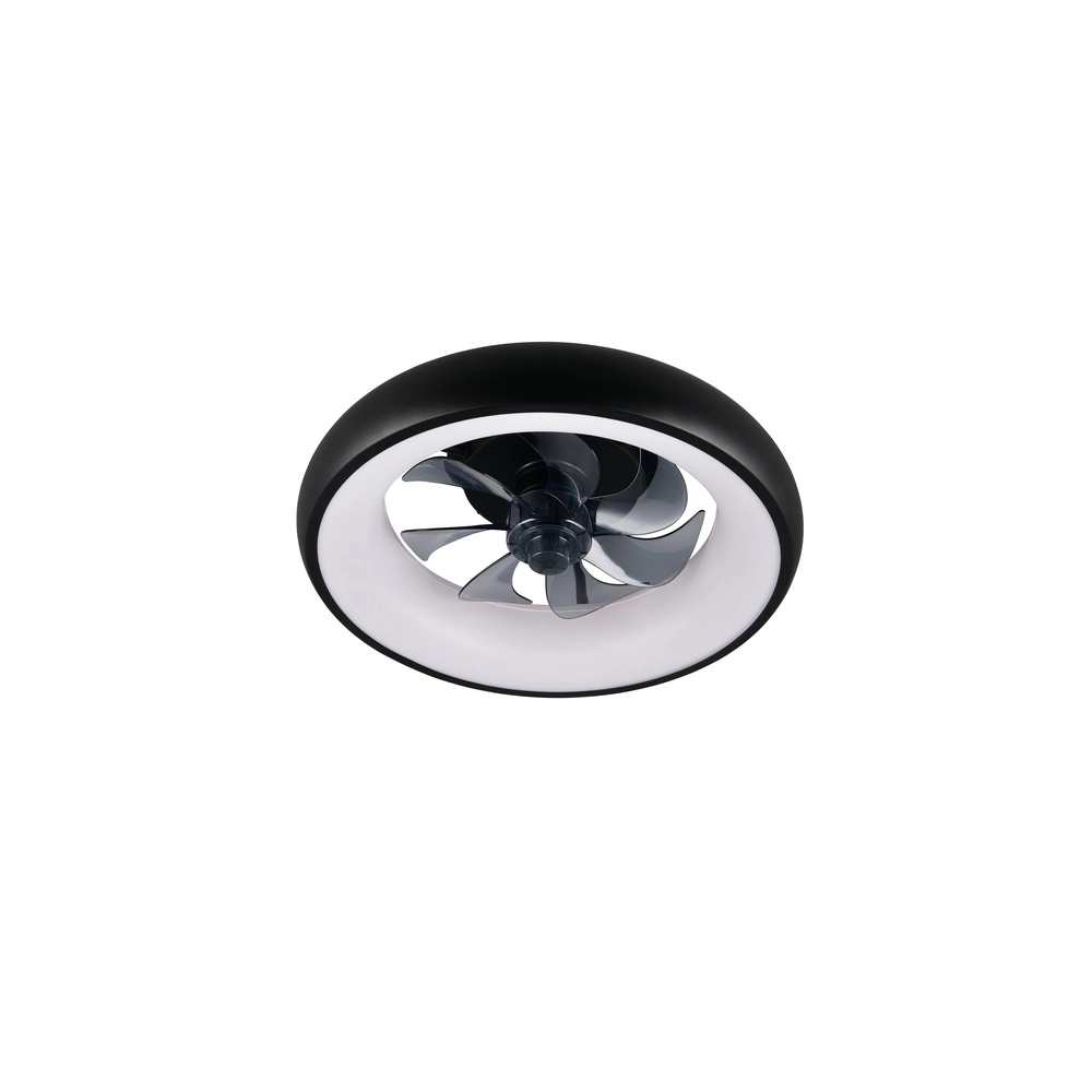 Eleganter Ventilator Muonio Schwarz Trio 4017807688221