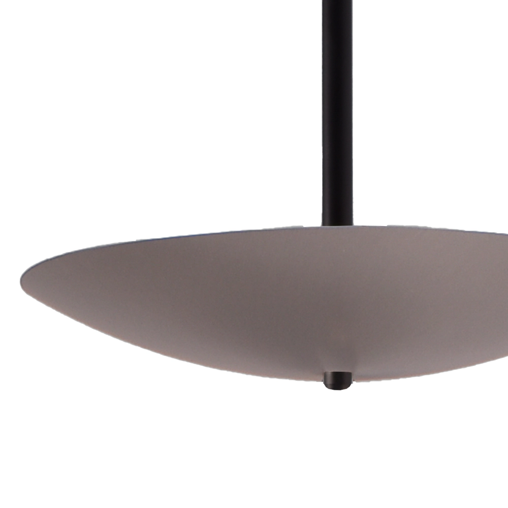 Deckenlampe Scala Ø 25 cm schwarz mit Nickel Masterlight 8718121337722