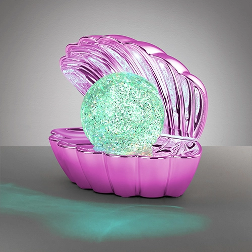Tischlampe Shelly Shell Pink Trio 4017807682014