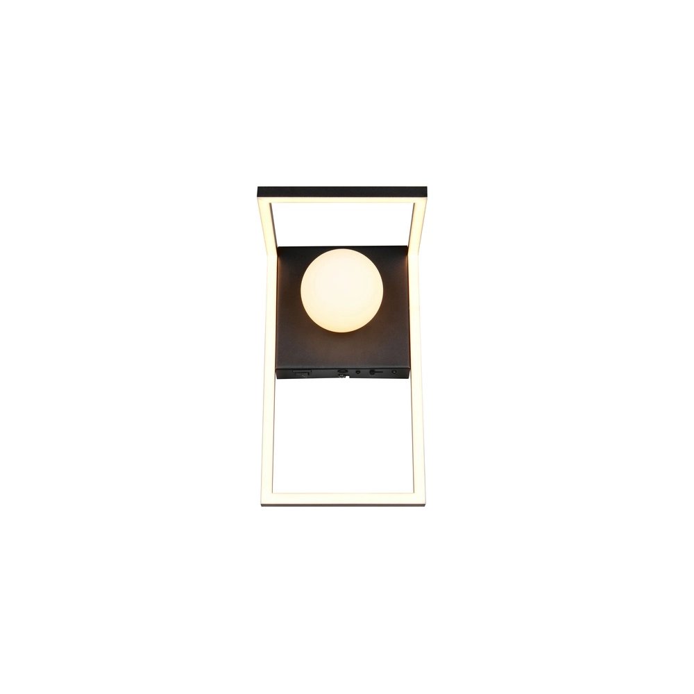 Design-Wandlampe Arola Schwarz Trio 4017807683530