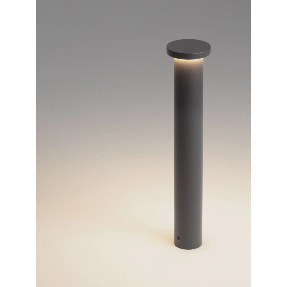 Moderne Wegbeleuchtung Bast dunkelgrau 45cm - 3000K Lyora 5212017497628
