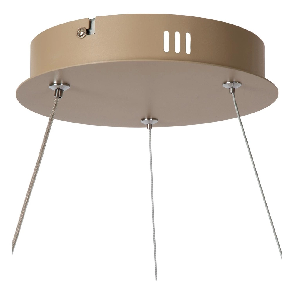 Moderne Pendellampe Espiral sandbraune 40W Lucide 5411212782991