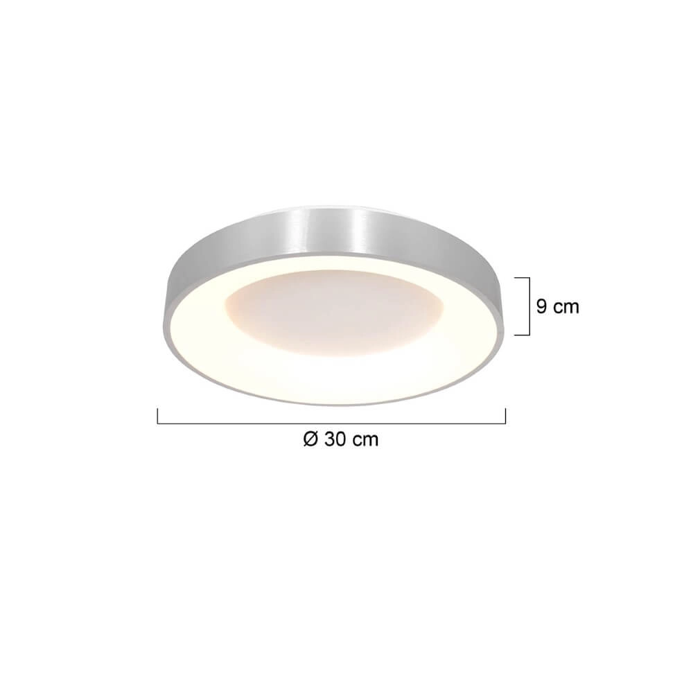 Ø 30cm Deckenleuchte Ringlede mit LED Steinhauer 8712746135794