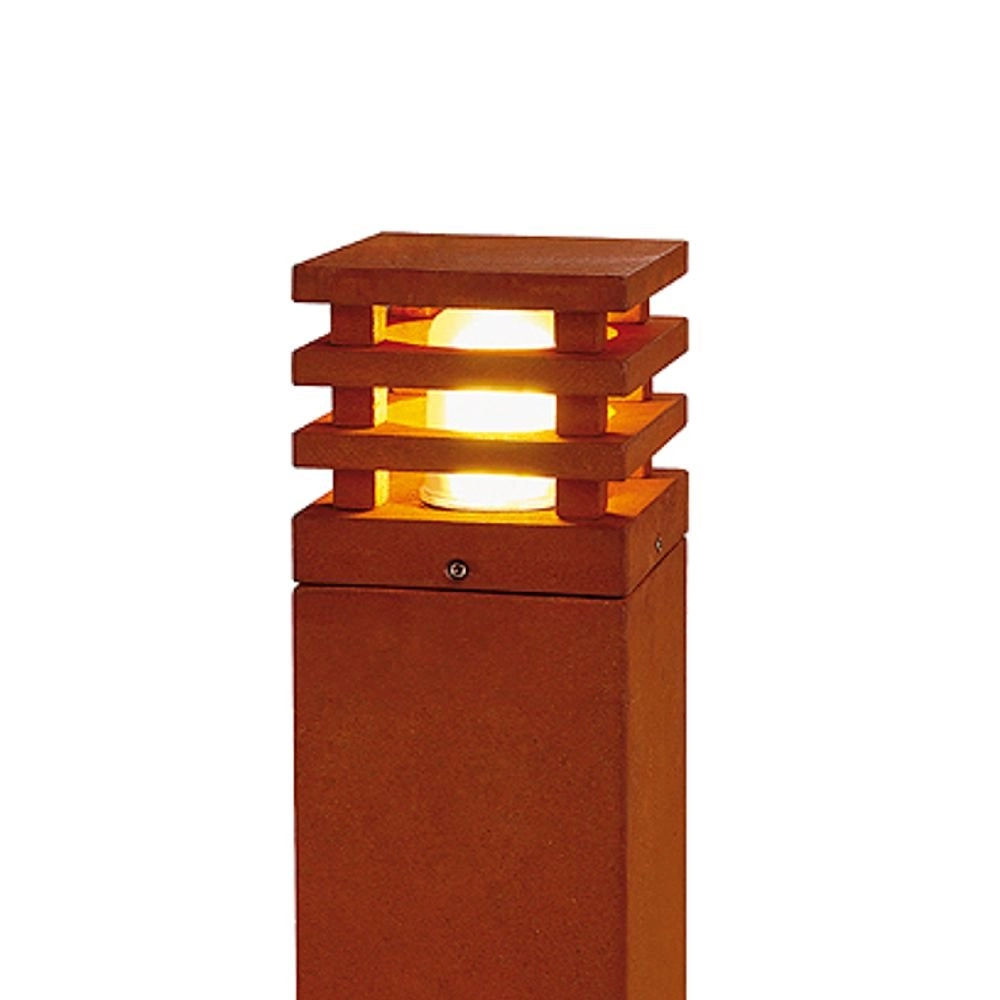 Terrasse Lampe Rusty Square 40 Quadrat SLV 4024163101400