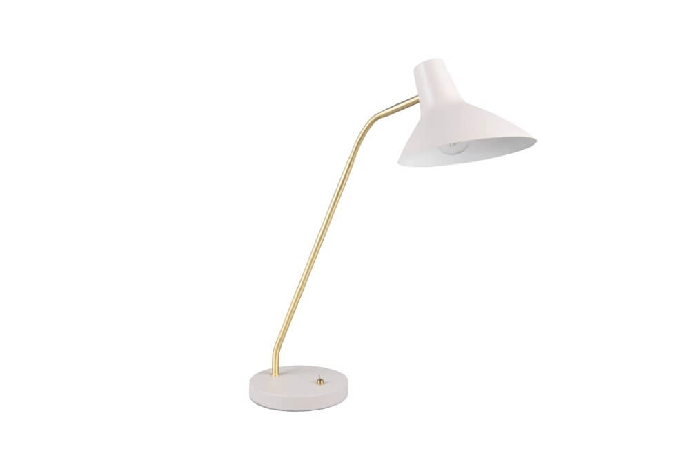 Schlanke Schreibtischlampe Traveller Weiß Trio 4017807613728
