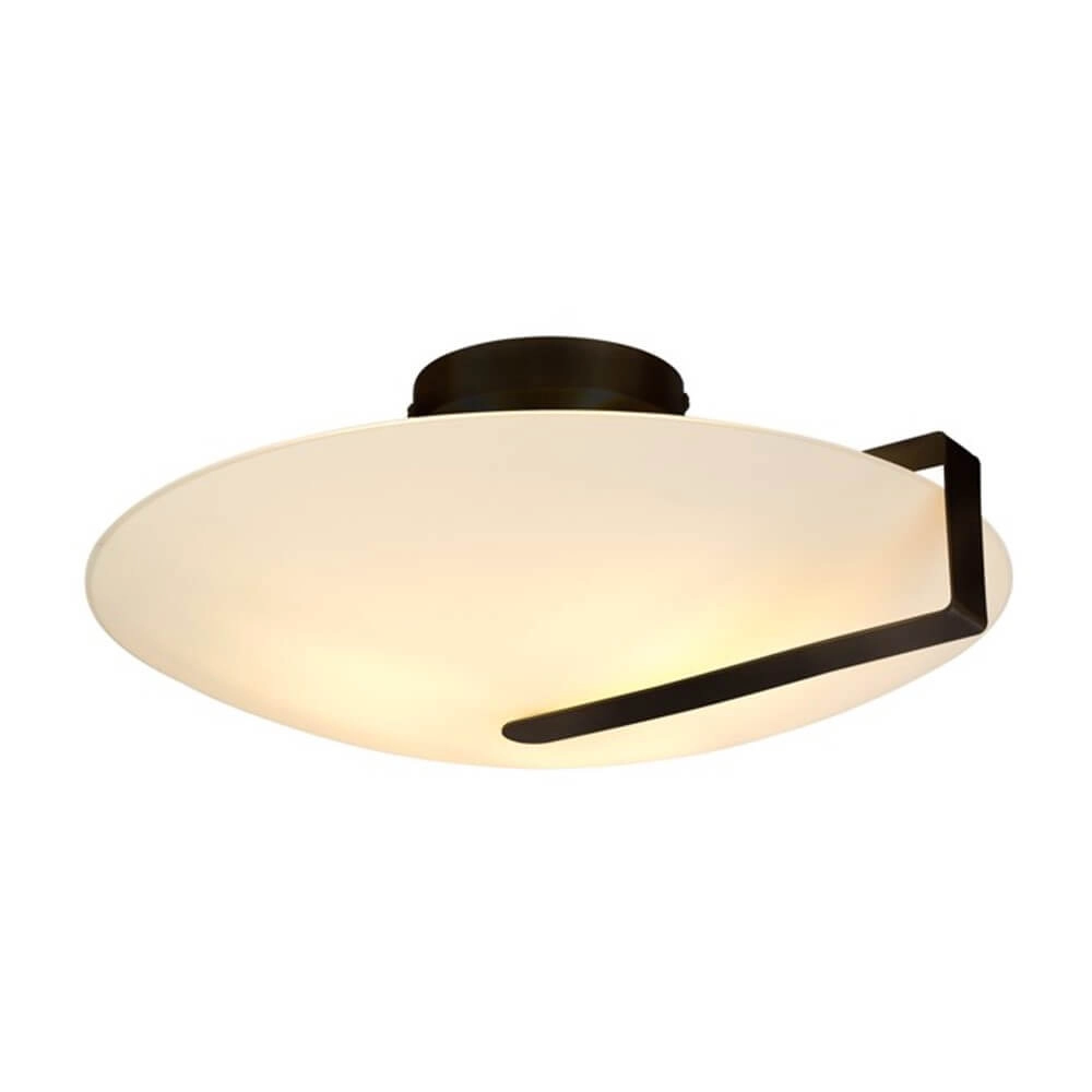Deckenlampe Sundial schwarz