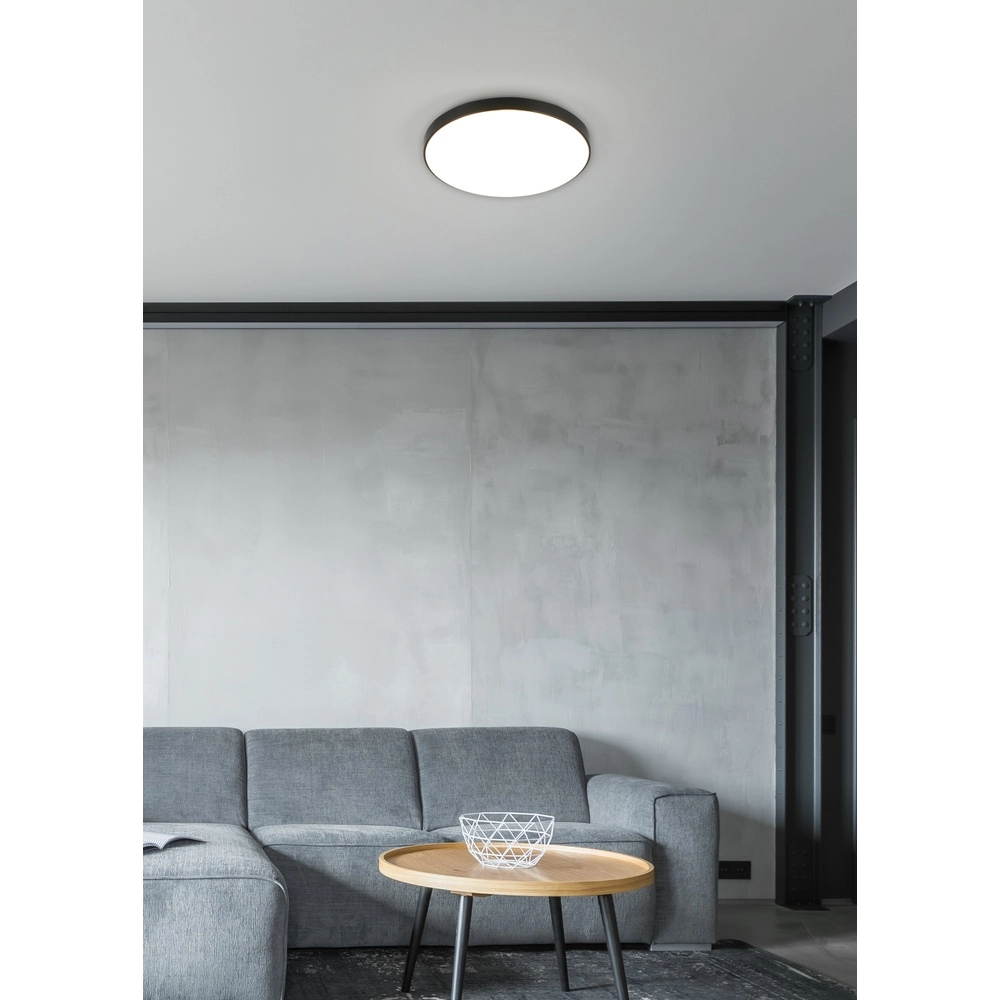 Deckenlicht Spica Ø 27 cm schwarz Trio 4017807612332