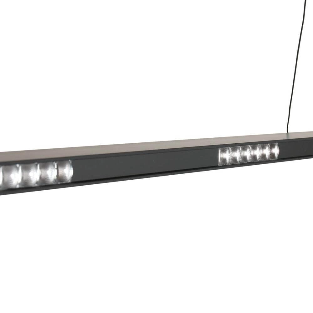 Design-Pendelleuchte Fluxy 160cm schwarz Steinhauer 8712746177855