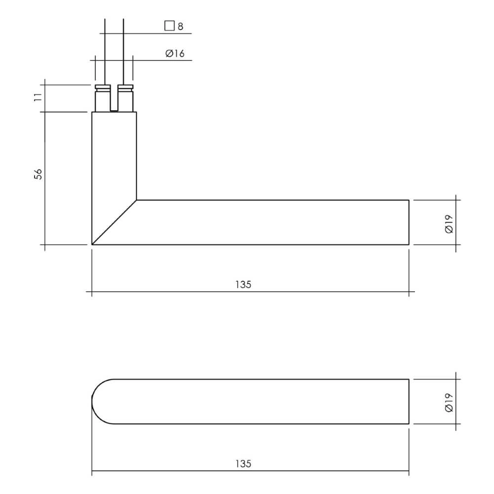 Haustür-Set rund Vurano Schwarzer Kernzugschutz Intersteel 8714186540084