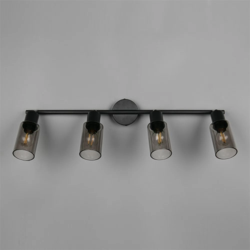 Design-Deckenlampe Mars 4-Licht Schwarz Trio 4017807670516