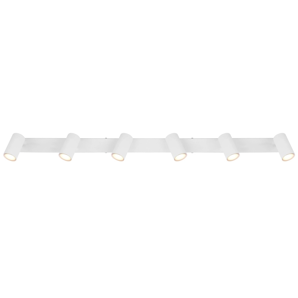 Deckenlampe 6-Licht Robby Weiß Globo 9007371439591