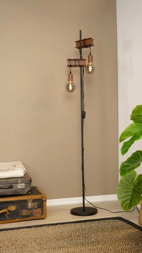 Rostige Stehlampe Townshend 4 Eglo 9002759435264