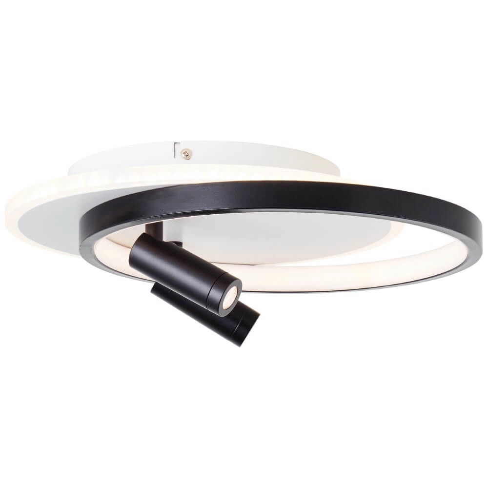 LED-Deckenleuchte Eunomia mit 2 Strahlern