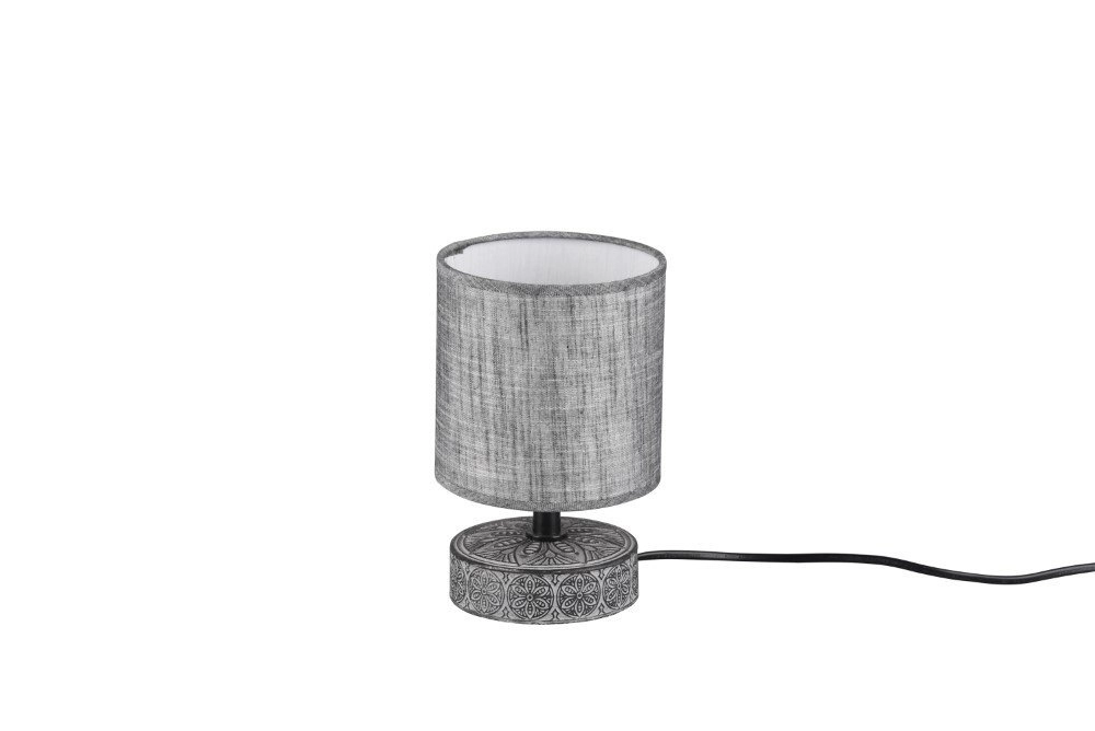 Graue Tischlampe Marie grau