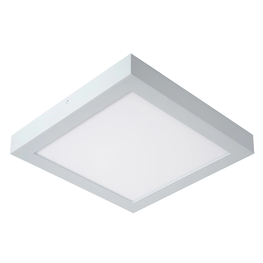 Deckenlicht Brice-Led 30 cm quadratisches IP44-Weiß