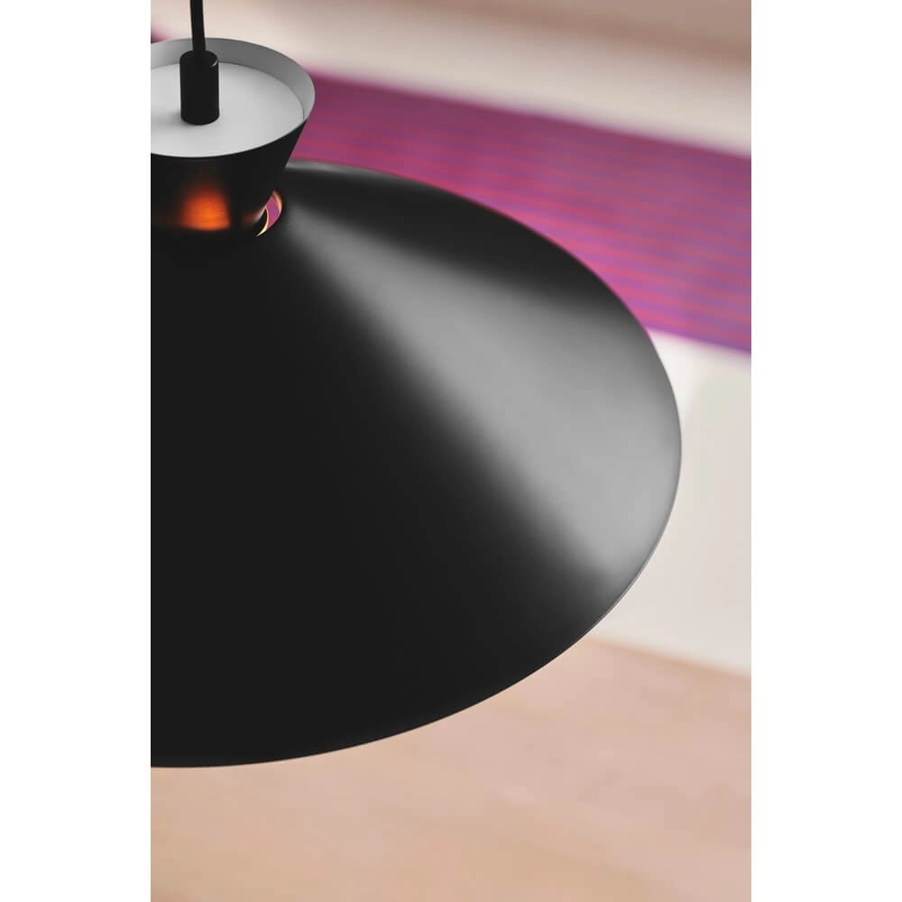 Schlanke Pendelleuchte Dial schwarz Ø 45cm Nordlux 5704924013737