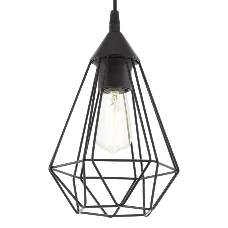 Pendelleuchte Tarbes 17 cm schwarz