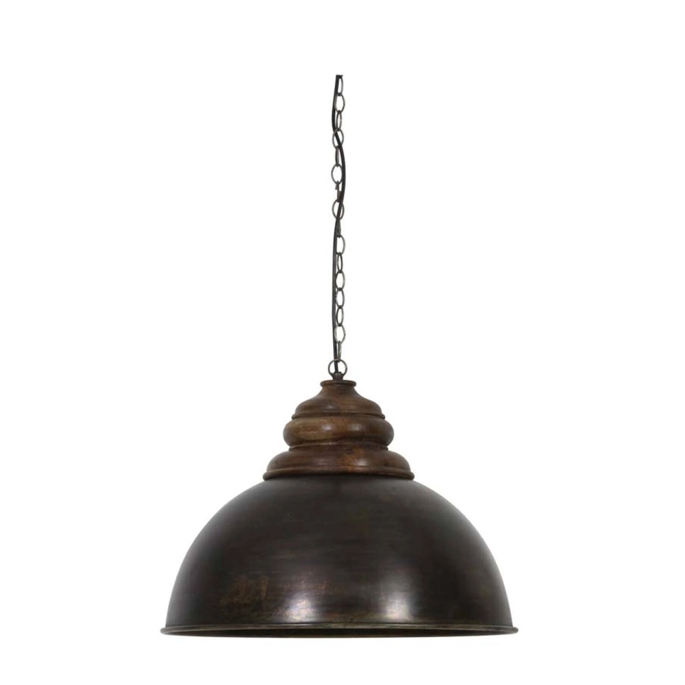 Land-Pendellampe Leia Ø 52 cm schwarz
