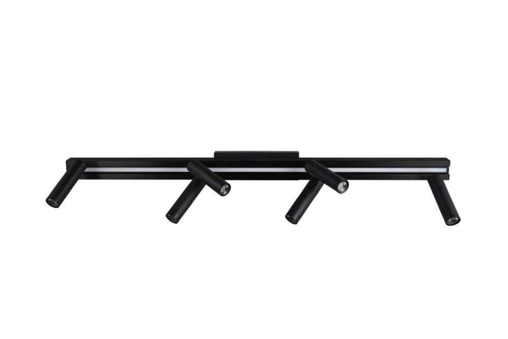 6-flammiger LED-Spot Zeno Schwarz Trio 4017807627312