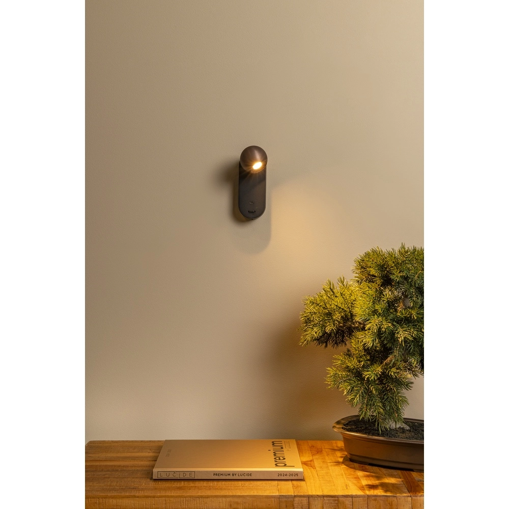 Wandlampenbirne Montana Design Kaffeebraun Premium by Lucide 5411212680136