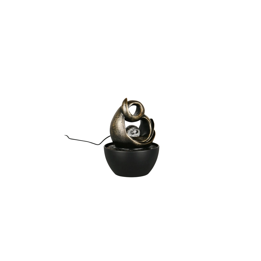 Tischlampe Luma Braun Trio 4017807691375
