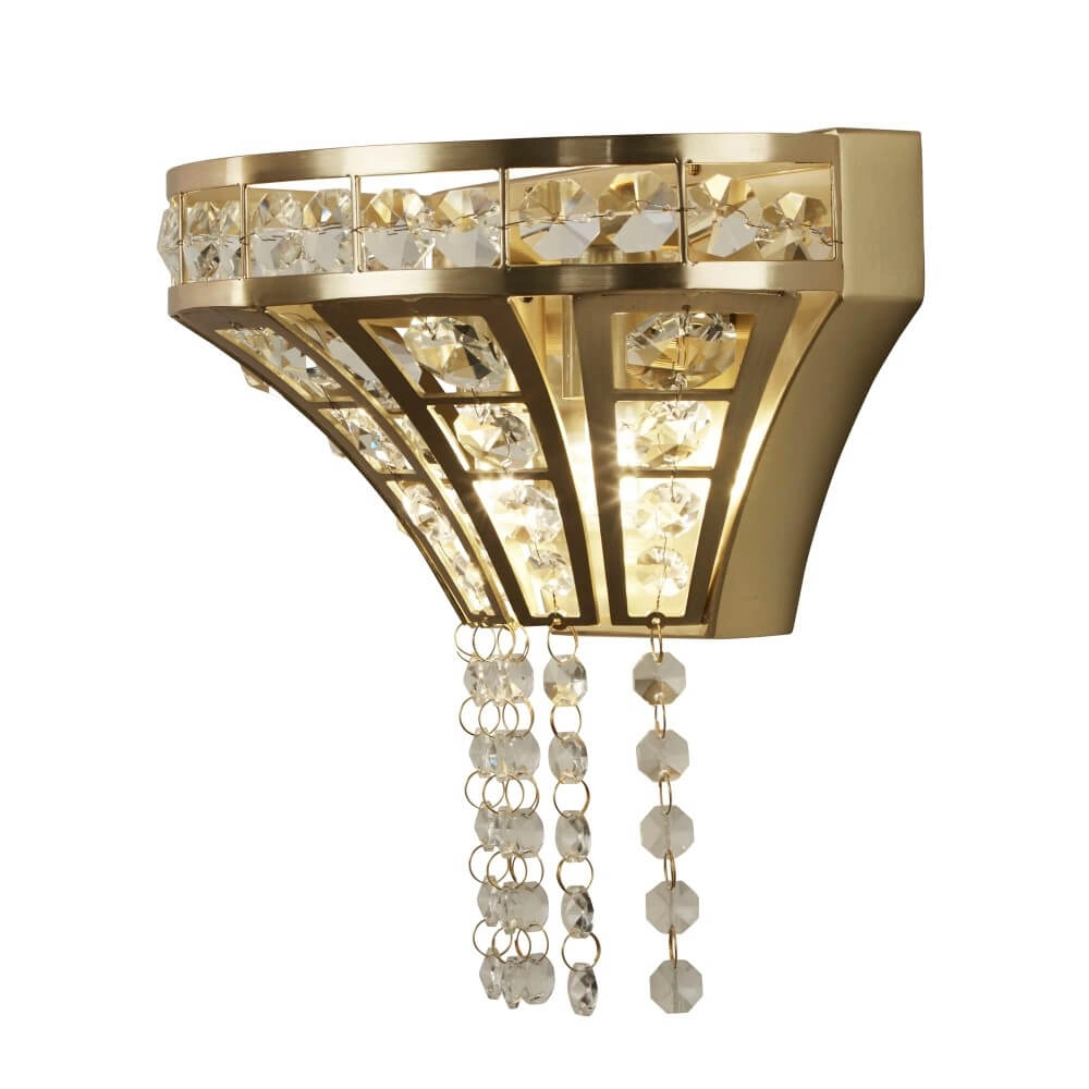 Wandlampe Gemma Gold Searchlight 5053423249933