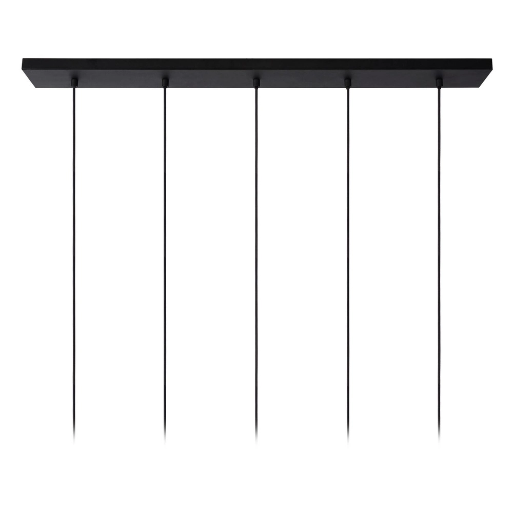 Design-Pendellampe Lionel 5-Licht Schwarz Lucide 5411212730435