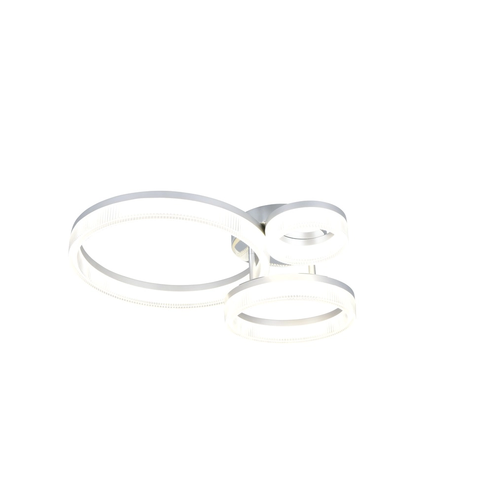 Moderne Deckenlampe Mova M chrome Trio 4017807682199