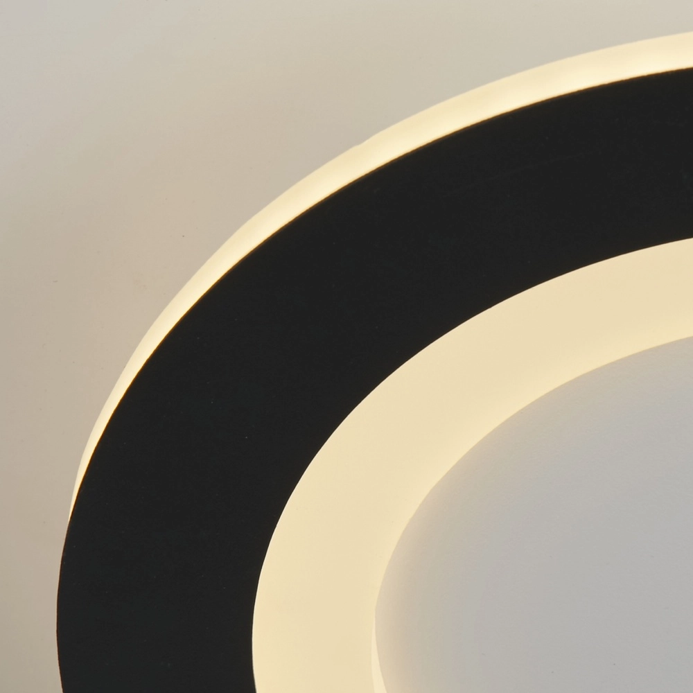 Deckenleuchte Ringo Ø 25cm schwarz Searchlight 5053423303703