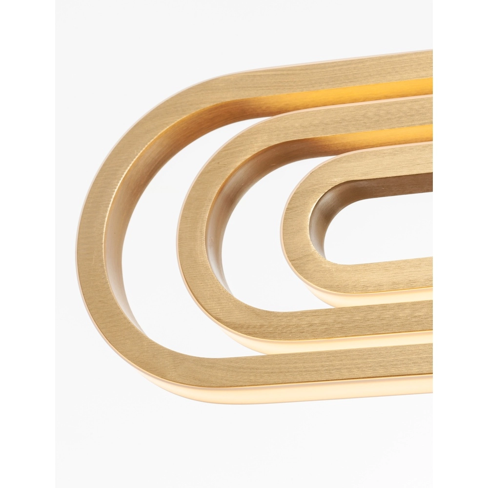 Design-Pendelleuchte Arte Goldenes Oval Lyora 5212017426017