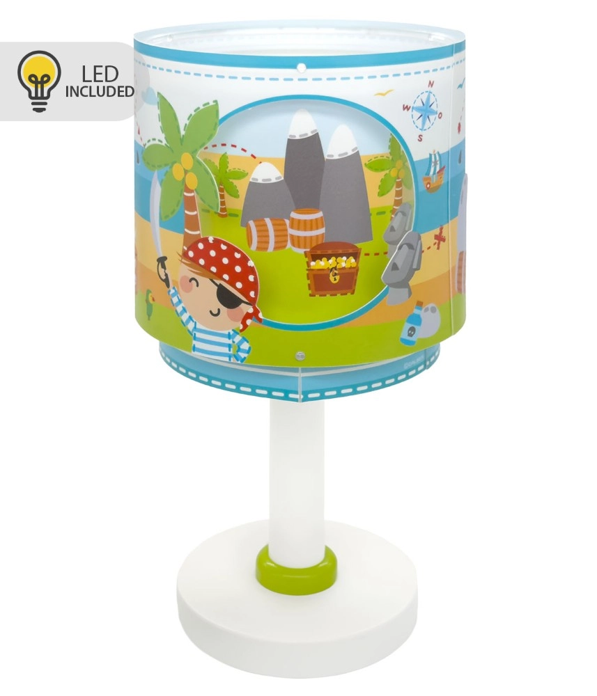 Tischlampe Pirate Island blau Dalber 8420406002286