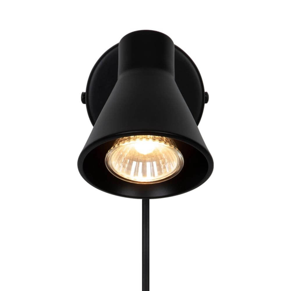 Wandleuchte Eik schwarz Nordlux 5704924011474