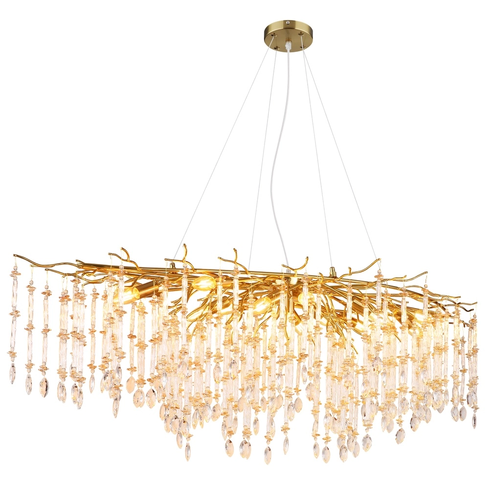 Pendellampe Gloria 150 cm Gold