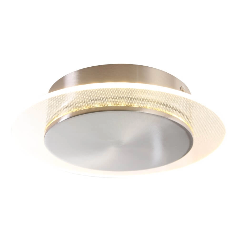 Verstellbare Deckenleuchte Lido 17 cm metallic-grau Steinhauer 8712746131963