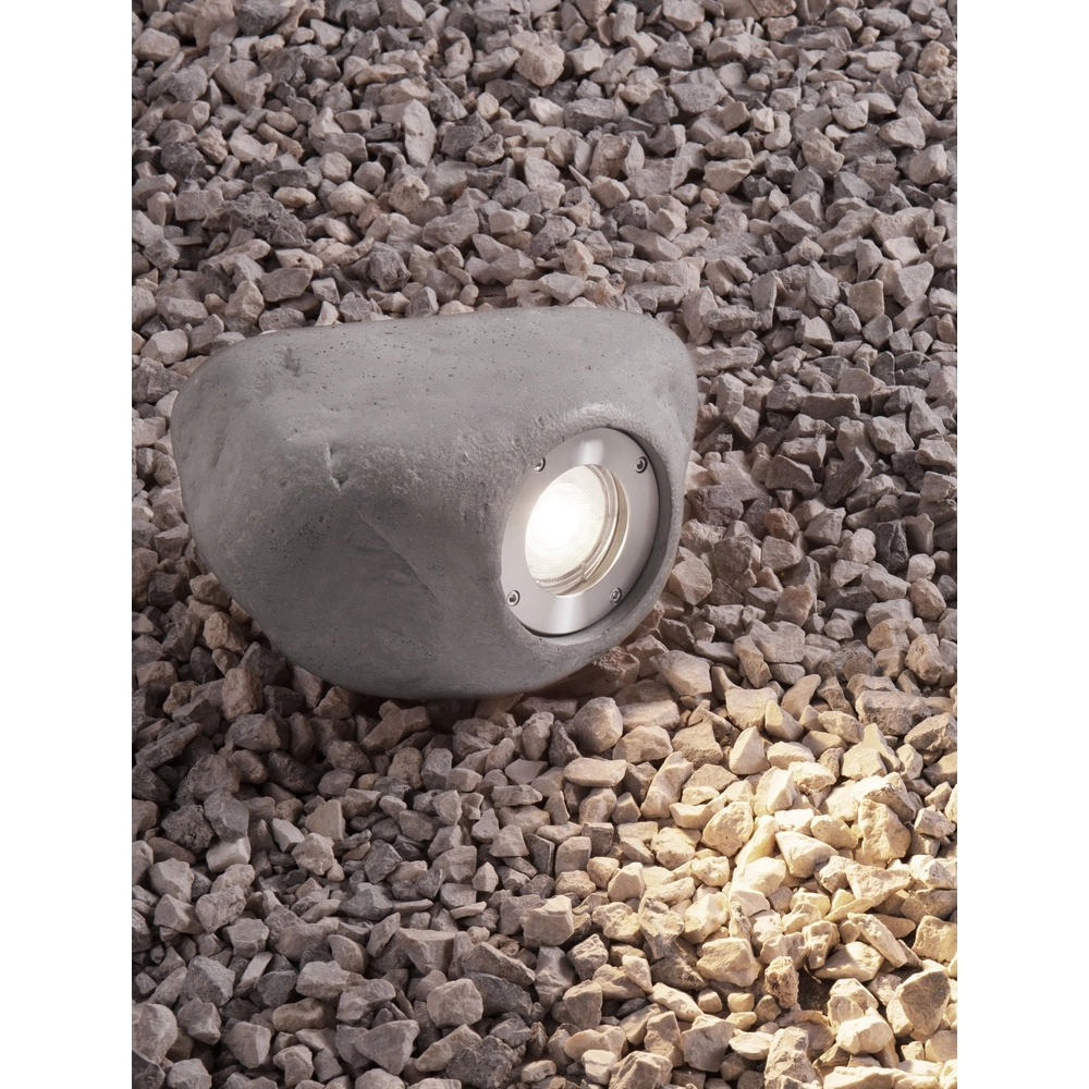 Fleck Petra aus grauem Stein