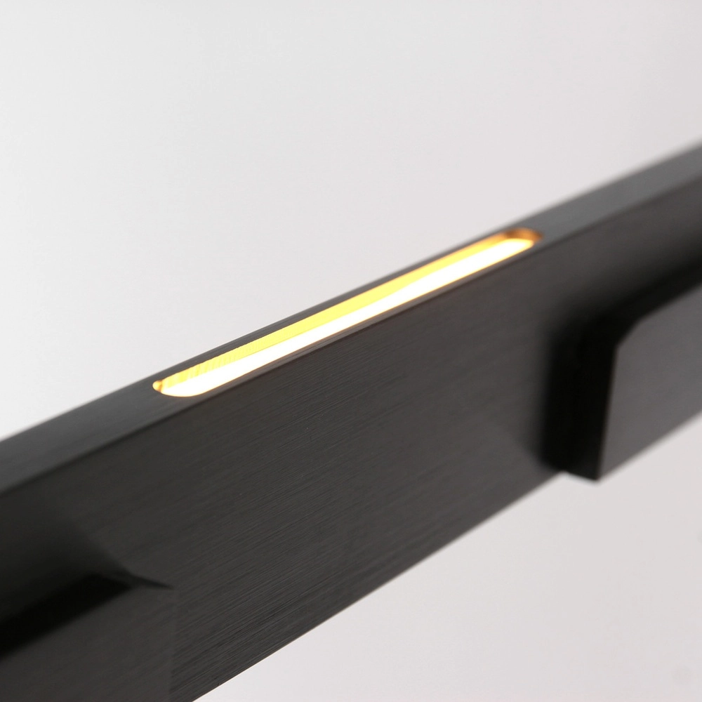 Schlanke Pendelleuchte Bloc schwarz Steinhauer 8712746148275