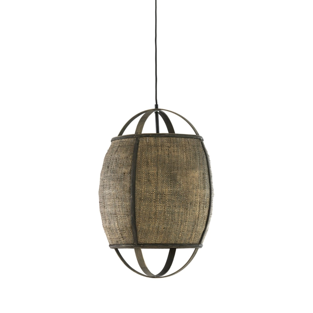 Land-Pendellampe Bozona braun Ø 38,5 cm