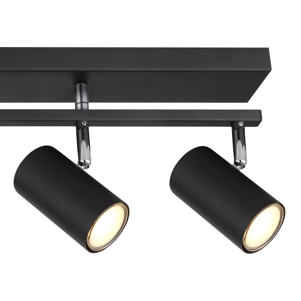 Deckenlampe 5-Leuchten Robby Schwarz Globo 9007371439577