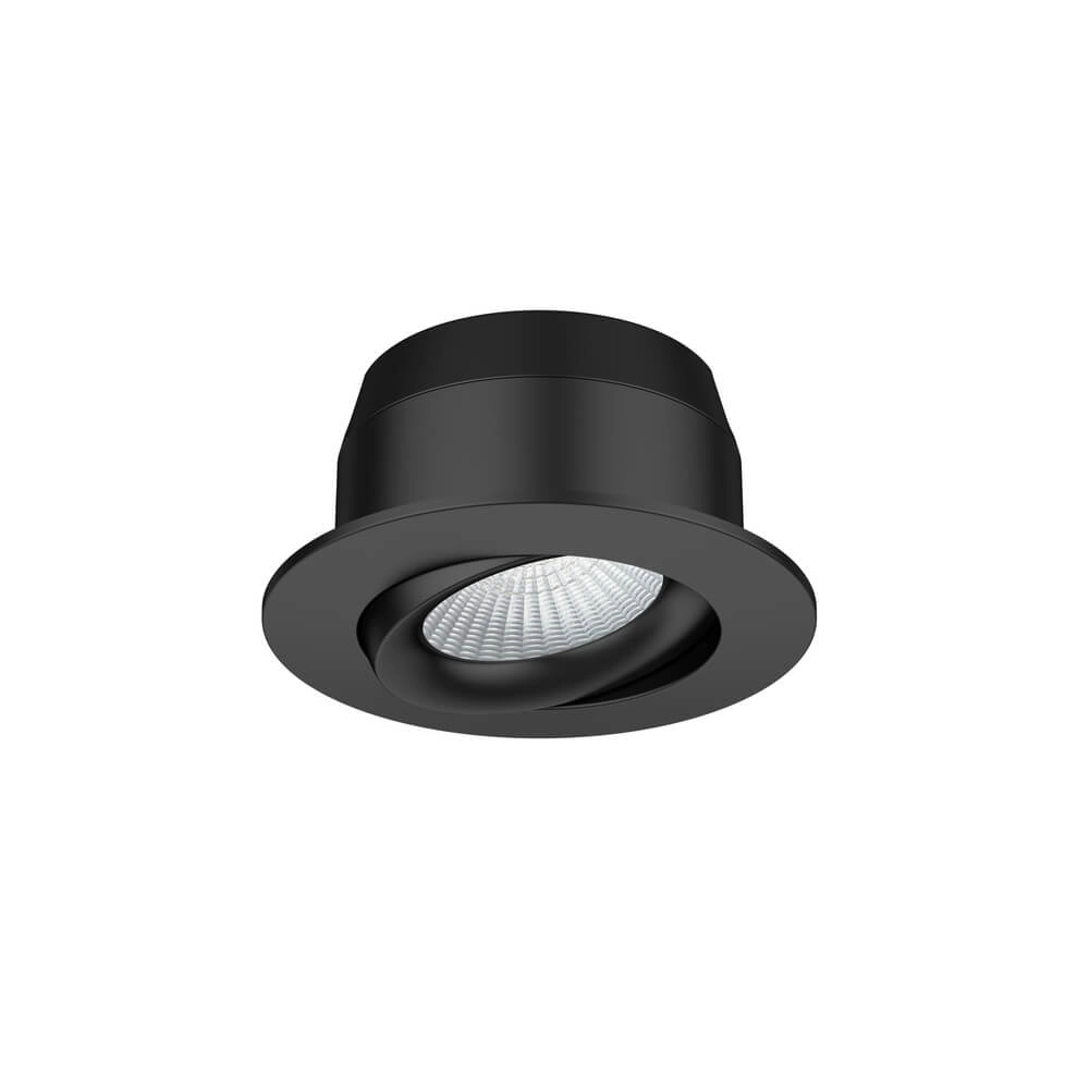 LED-Einbaustrahler Tevo schwarz - 2700K Lyora 4255805301593