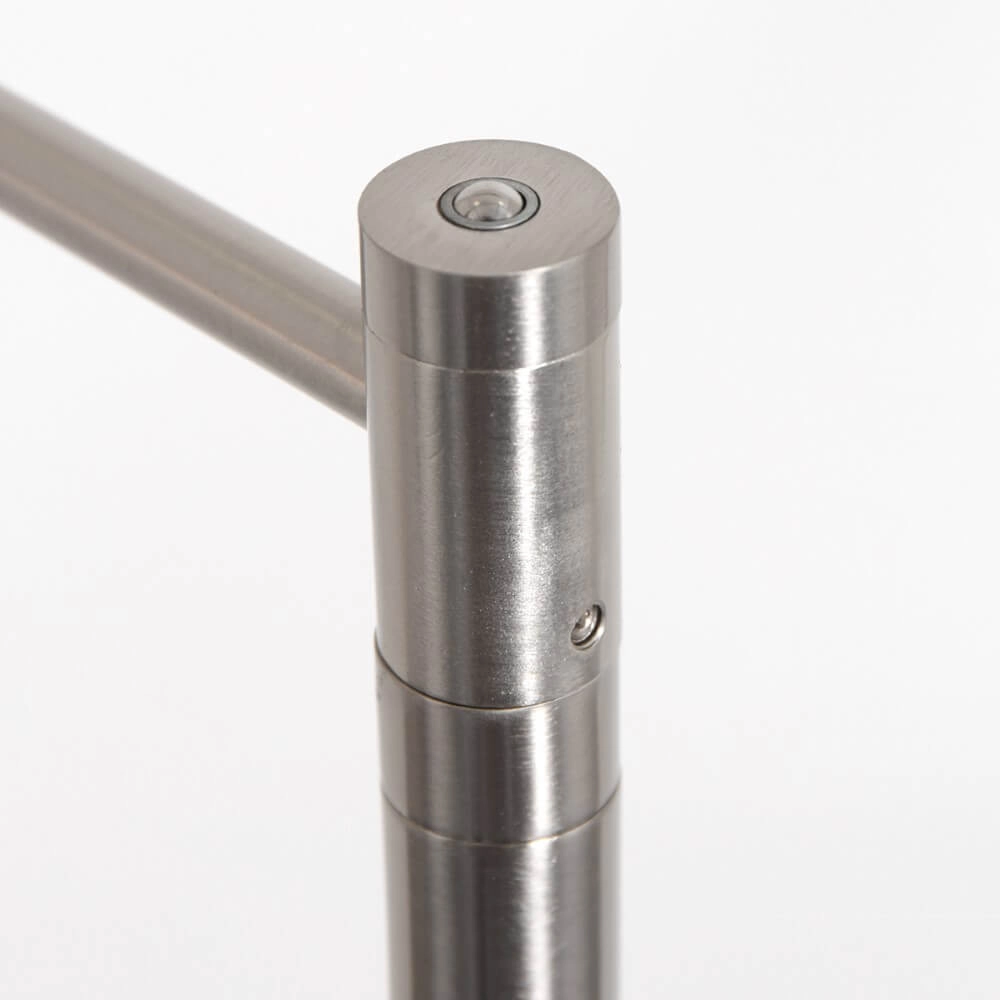 Leselampe aus Edelstahl Retina mit LED Steinhauer 8712746135688