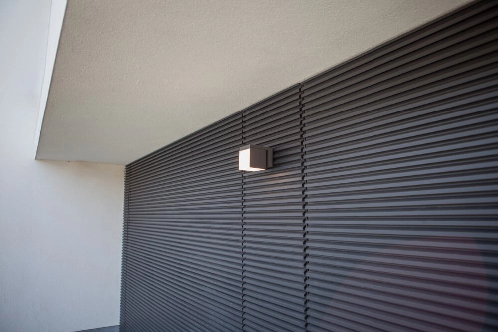 Designer wall lamp anthracite Cuba single Lutec 6939412010076