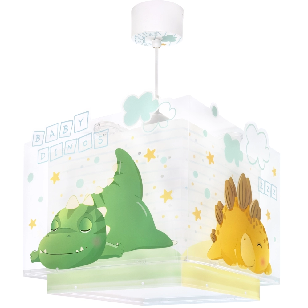Pendelleuchte Baby Dinos blau Dalber 8420406002927