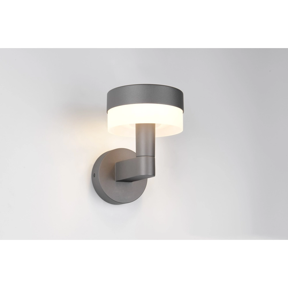 Design-Wandleuchte Mackenzie anthrazit Trio 4017807648522